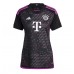 Camiseta Bayern Munich Jamal Musiala #42 Segunda Equipación Replica 2023-24 para mujer mangas cortas